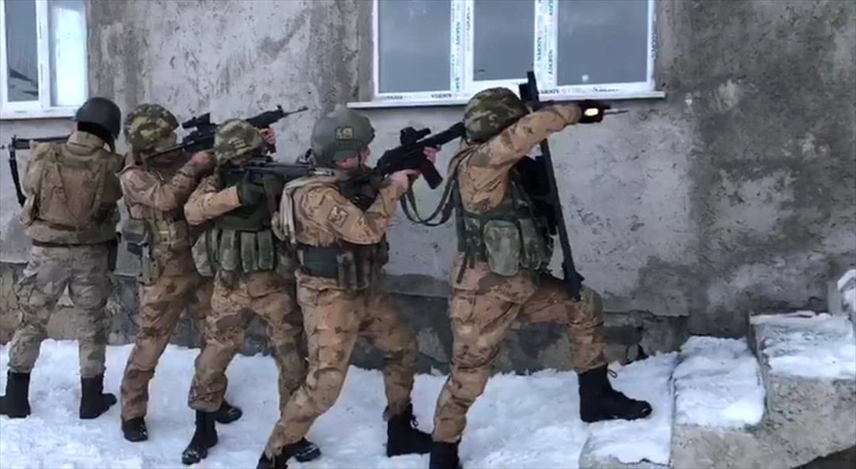 Van\'da Terör Operasyonu: 10 Gözaltı