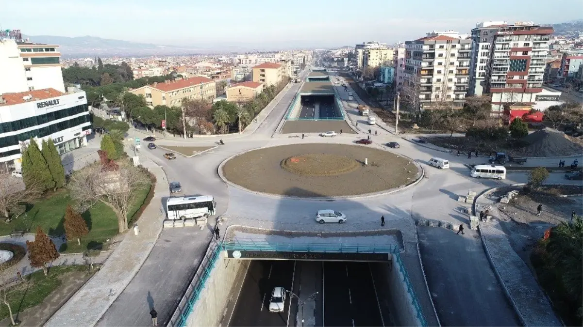 Alparslan Türkeş Kavşağı Drone ile Görüntülendi