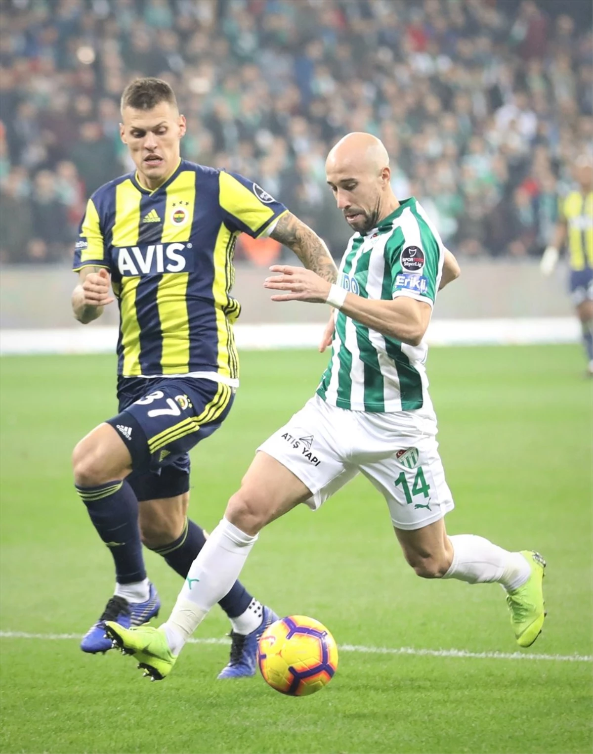 Bursaspor-Fenerbahçe Maçından Notlar