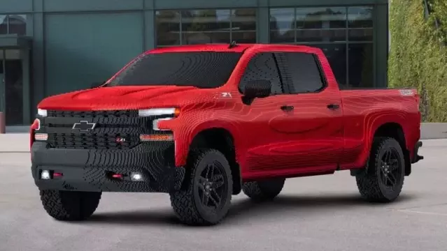 Chevrolet Legodan Gercek Boyutlu Silverado Pikap Yapti Son Dakika