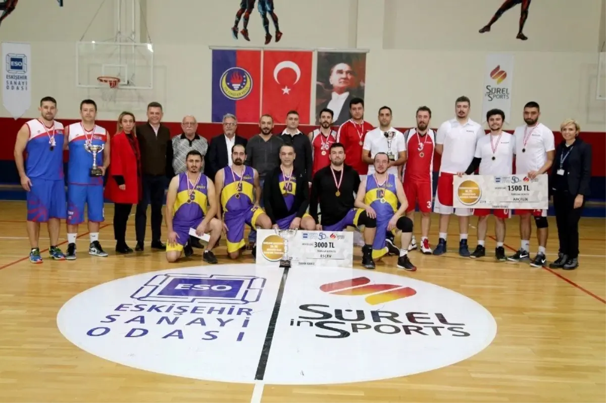 Eso\'nun "Şirketler Arası Basketbol Turnuvası" Sona Erdi