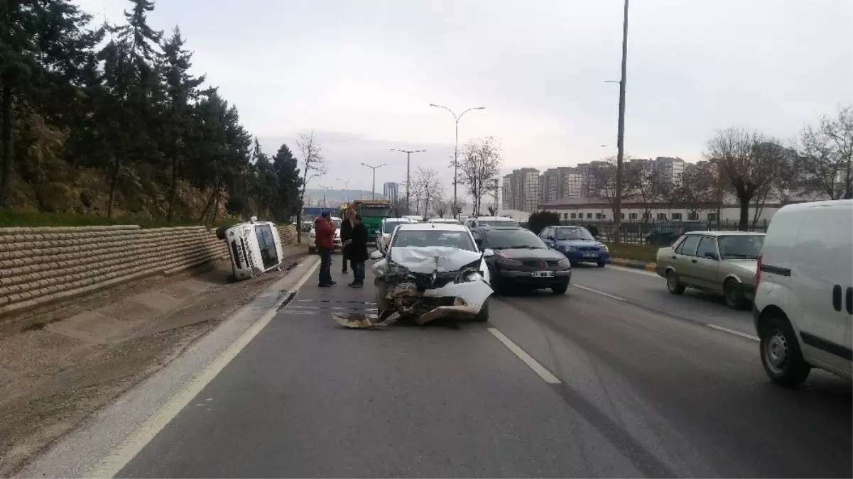 Gaziantep\'te Maddi Hasarlı Kaza