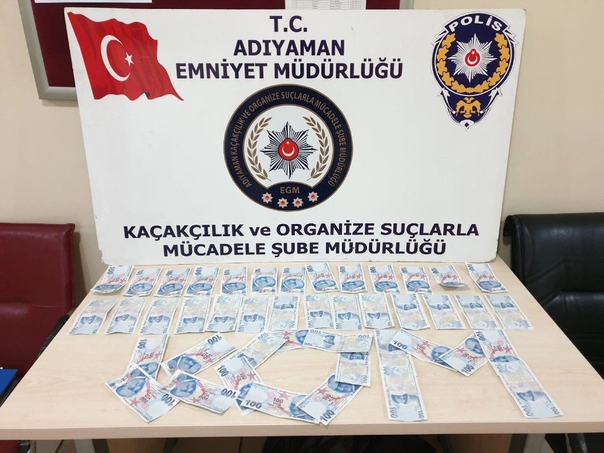 Sahte Banknot Ele Geçirildi