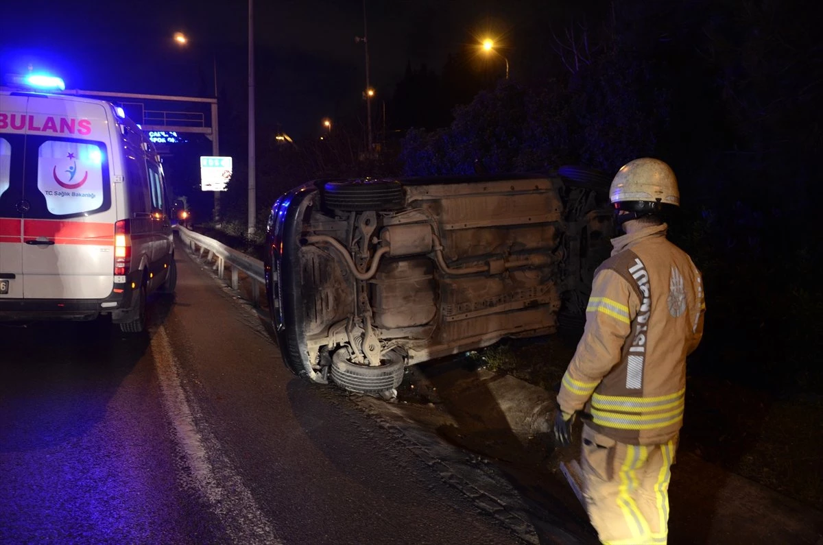 Üsküdar\'da Trafik Kazası: 1 Yaralı