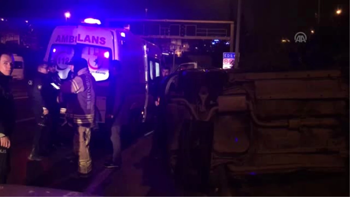 Üsküdar\'da Trafik Kazası: 1 Yaralı