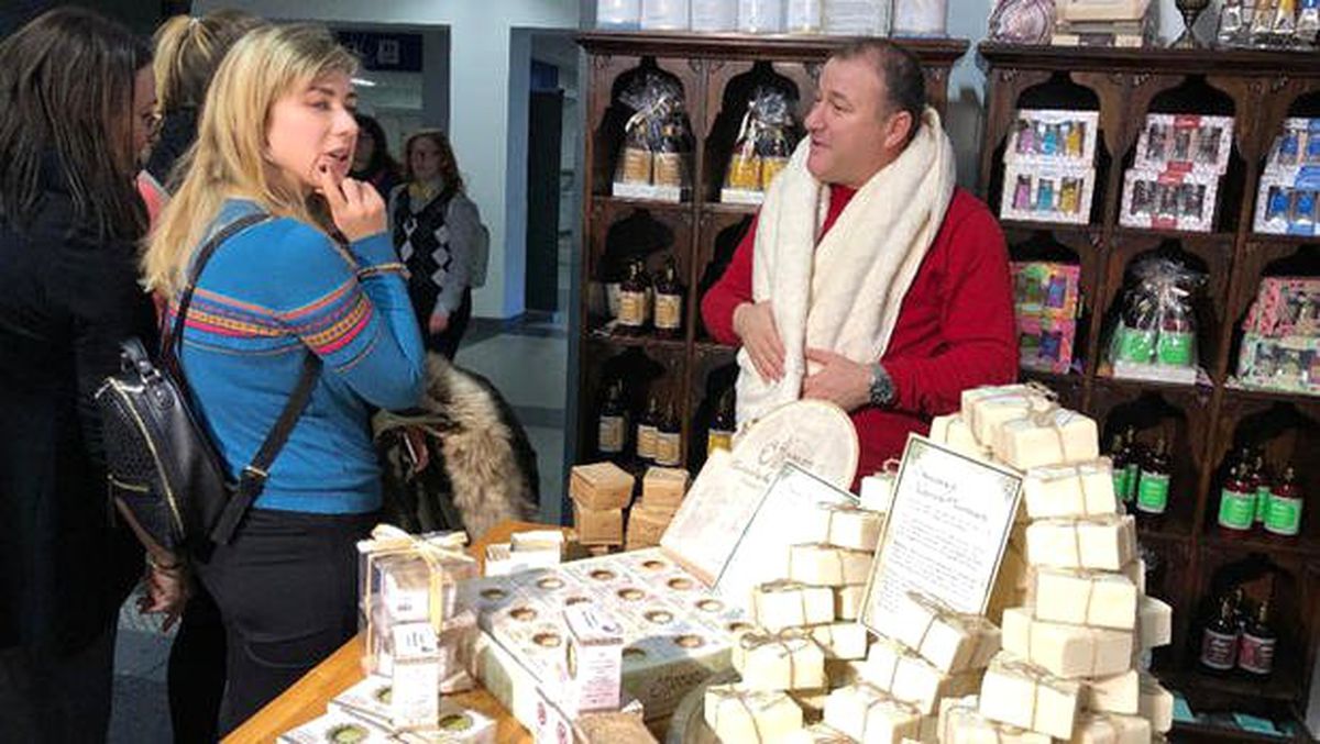 Yeşil Hafta\'ya \'Ottoman\' Sabunlarıyla Katıldı