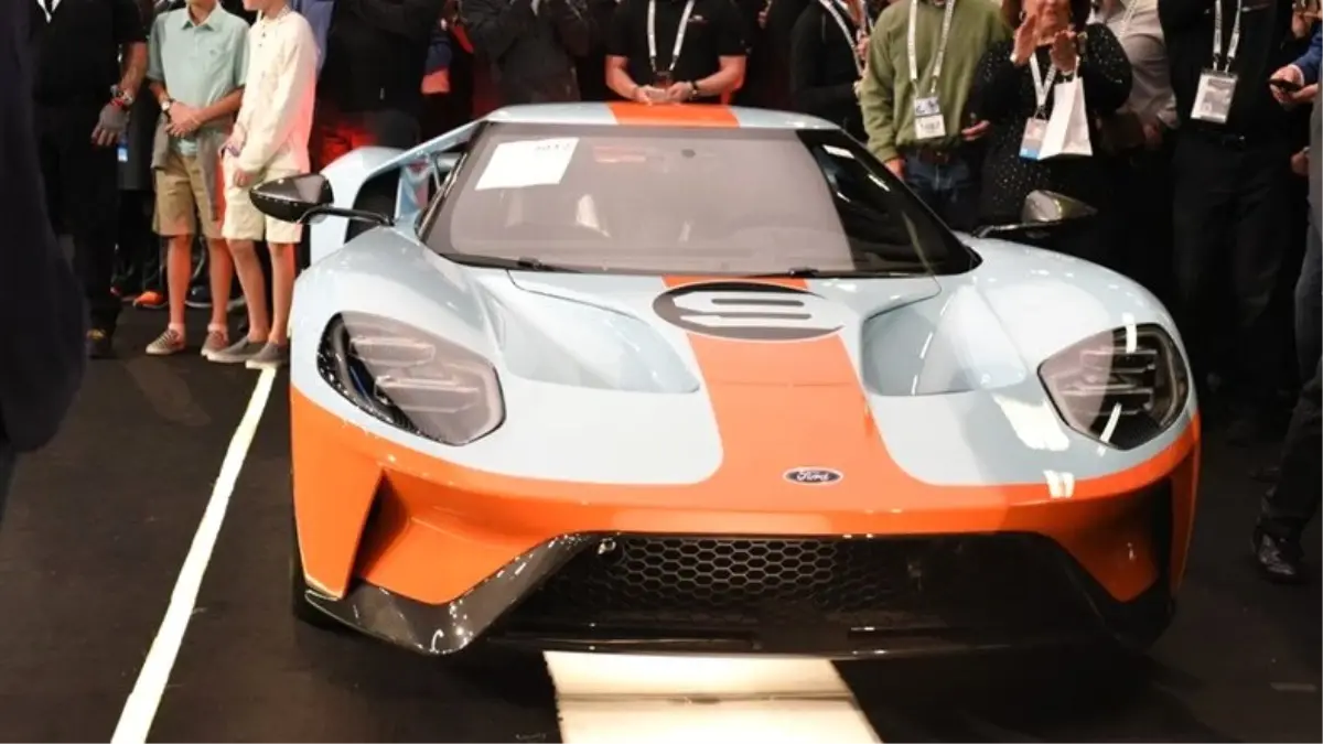2019 Ford Gt Heritage Edition, Açık Arttırmada 2,5 Milyon Dolara Satıldı