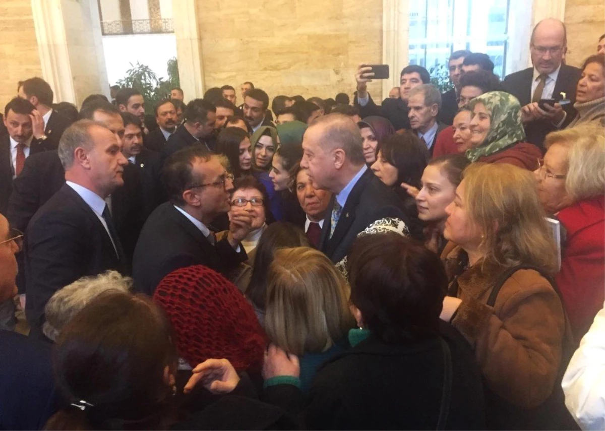60+ Tazelenme Üniversitesinden Cumhurbaşkanı Erdoğan\'a Ziyaret