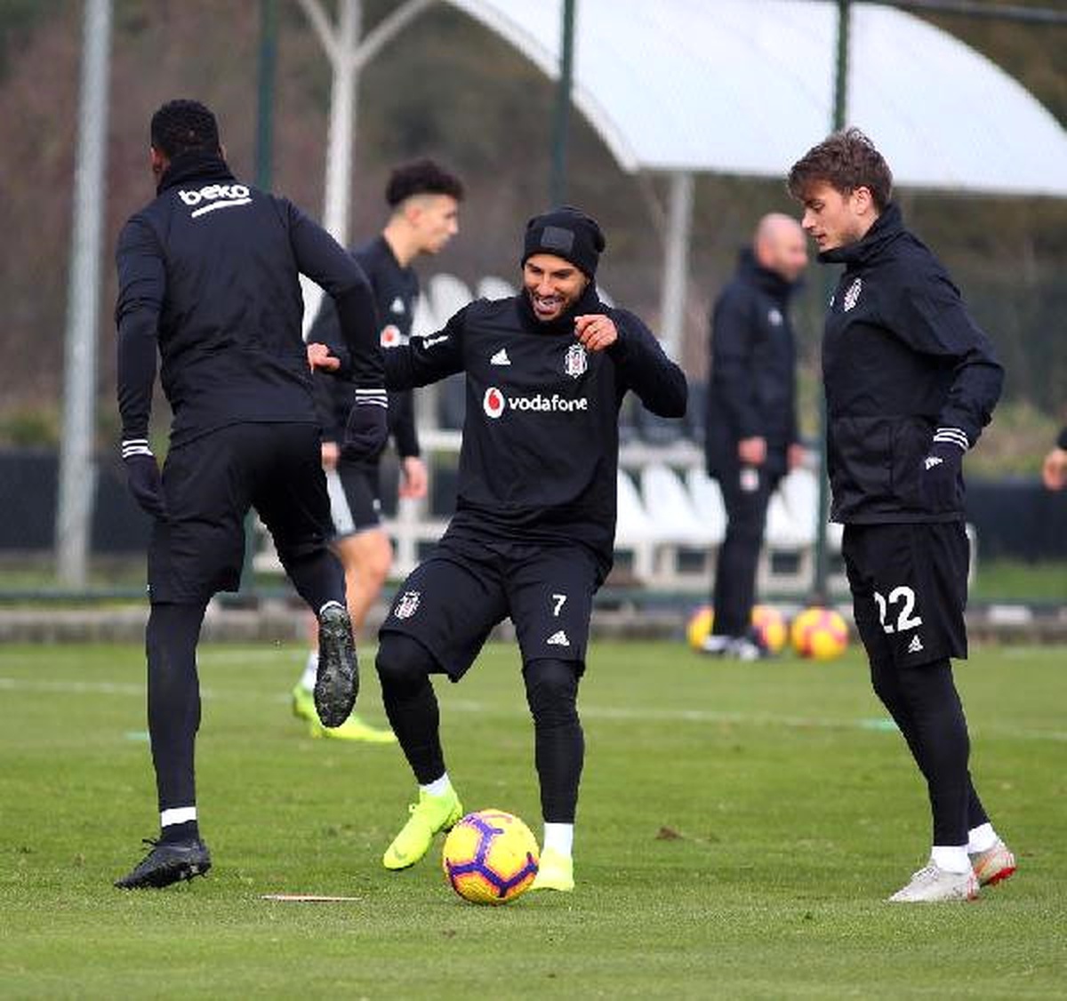 Beşiktaş, Taktik ve Kondisyon Çalıştı