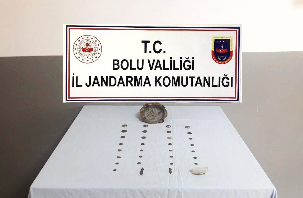 Bolu\'da Tarihi Eser Operasyonu: 3 Gözaltı