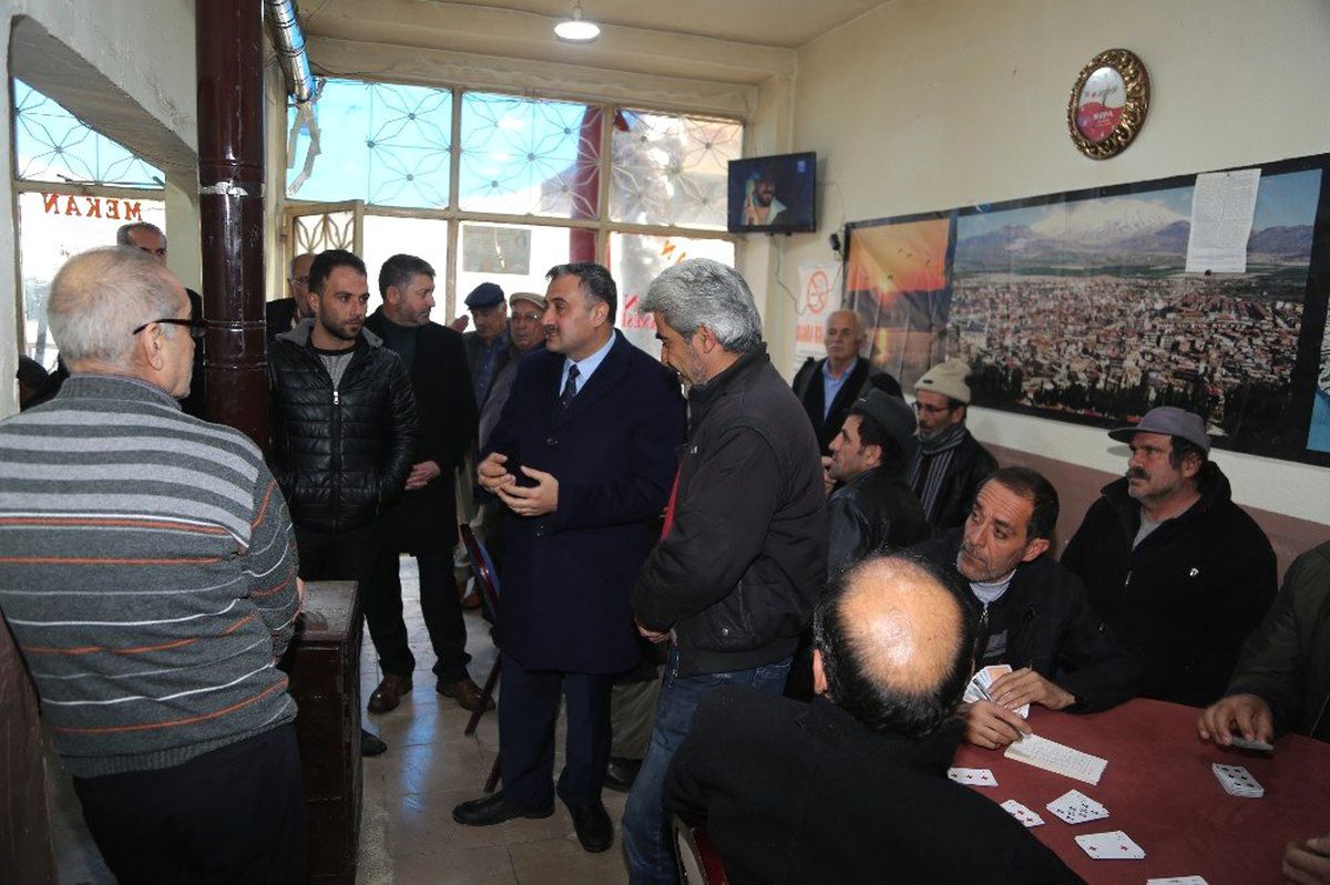 Cabbar Başkan\'dan Esnaflara Ziyaret
