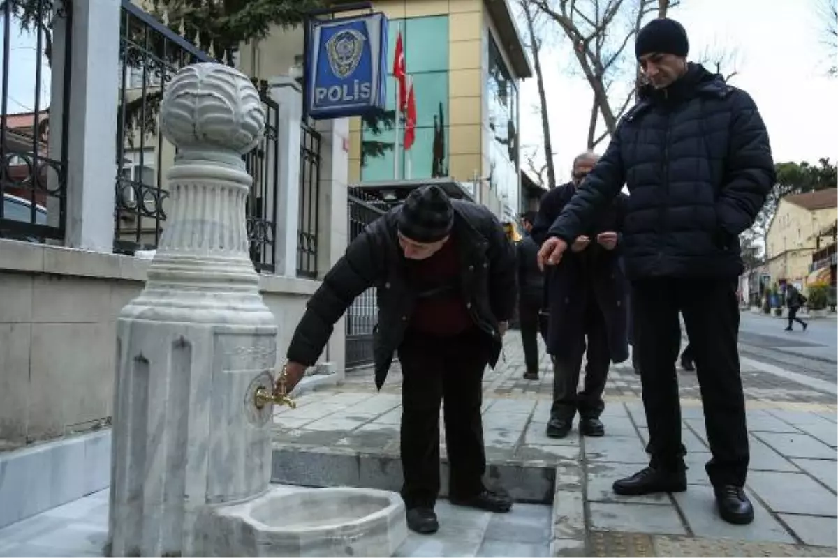 Kaldırıma Gömülen Lahanacılar Çeşmesi Kurtarıldı