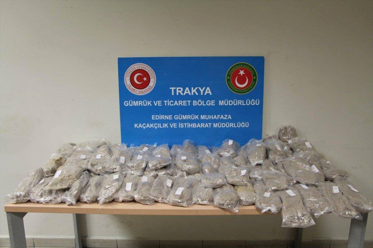Kapıkule\'de Uyuşturucu Operasyonu