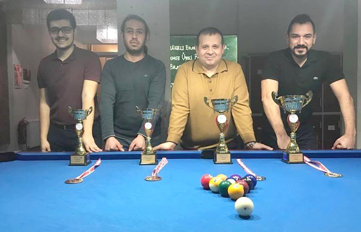 Kayseri 10 Top Bilardo Şampiyonası Sona Erdi