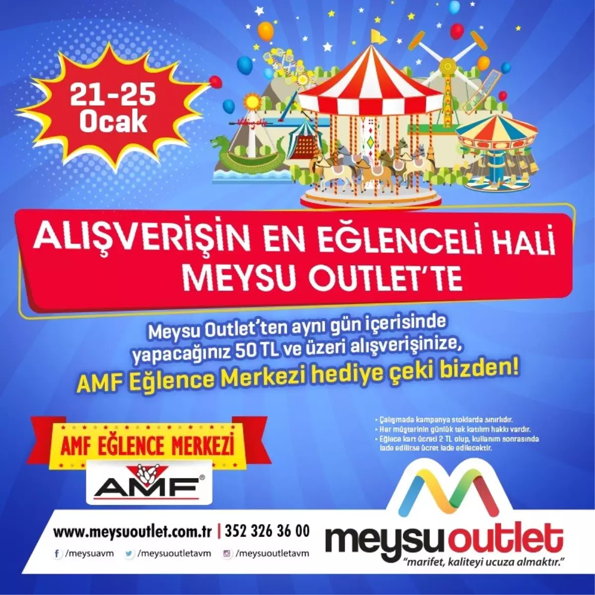 Meysu Outlet\' Te Yarı Yıl Eğlencesi Başlıyor