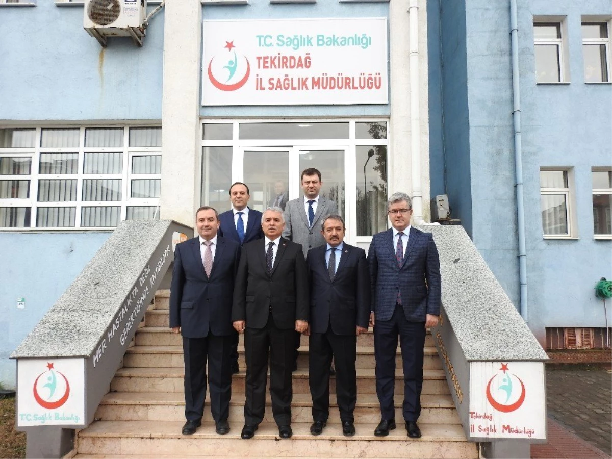 Vali Yıldırım, Tekirdağlıların Sağlık Durumu Hakkında Bilgi Aldı