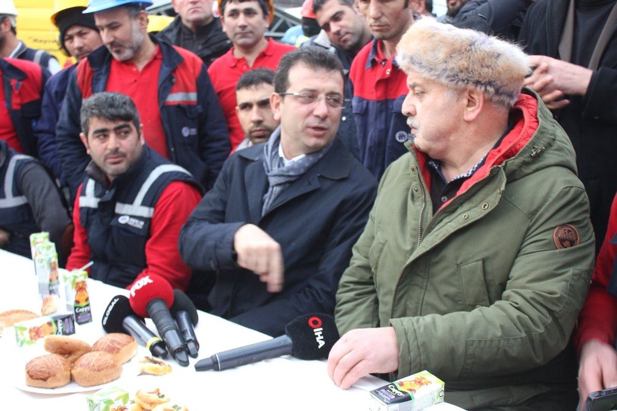 Başkan Adayı İmamoğlu\'ndan Tuzla\'da Esnaf Turu