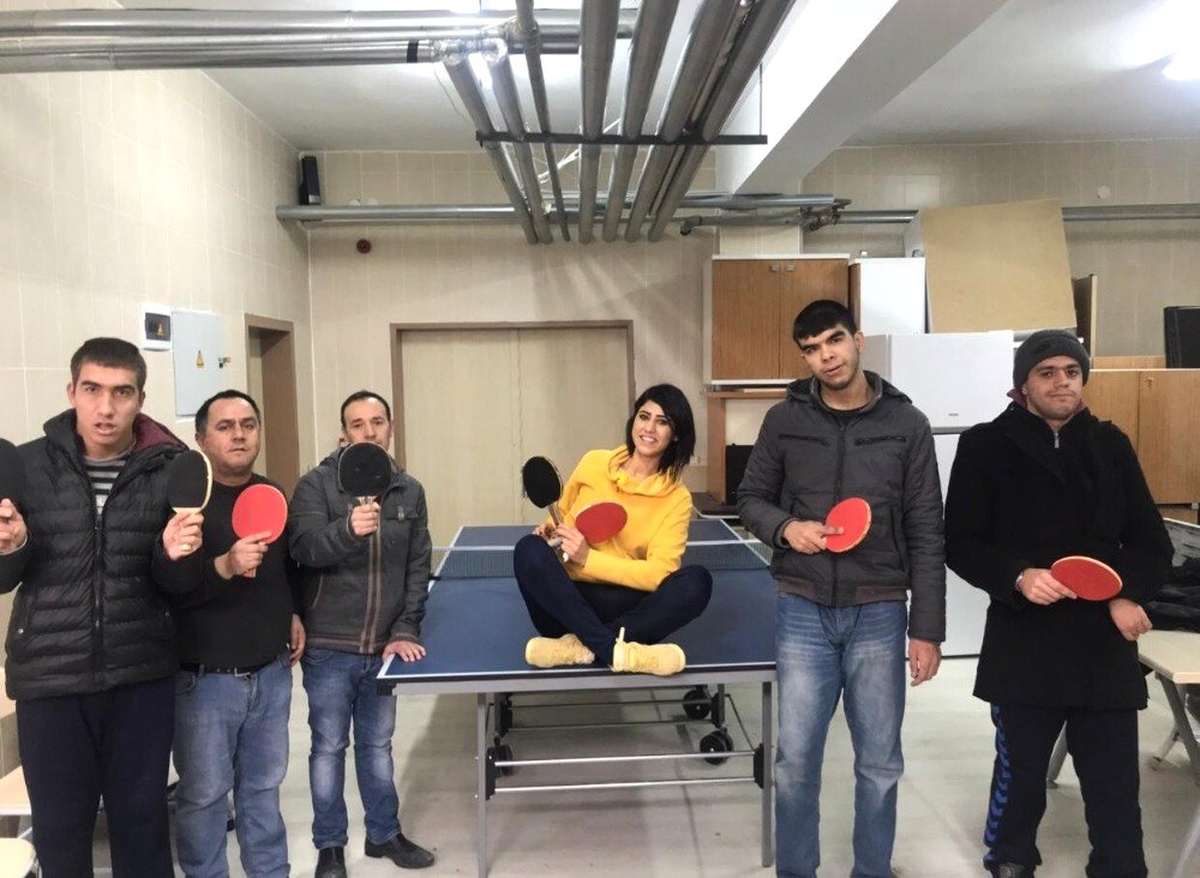 Bedensel Engellilerin Motivesi İçin Boccia Yaptırıyor