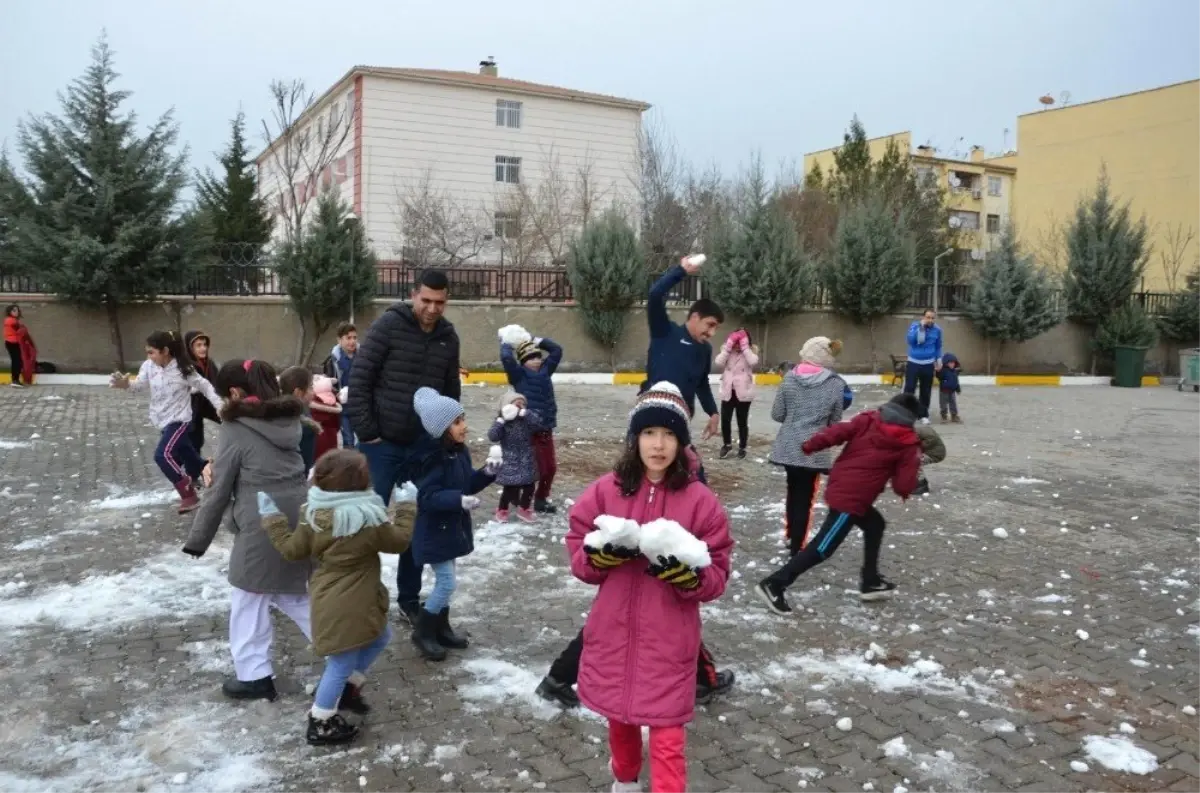 Diyarbakırlı Sporculara Kar Sürprizi