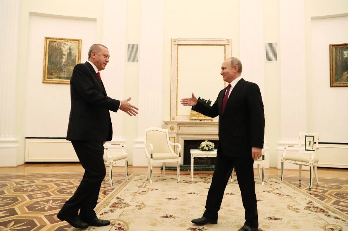 Erdoğan-Putin Görüşmesi Başladı