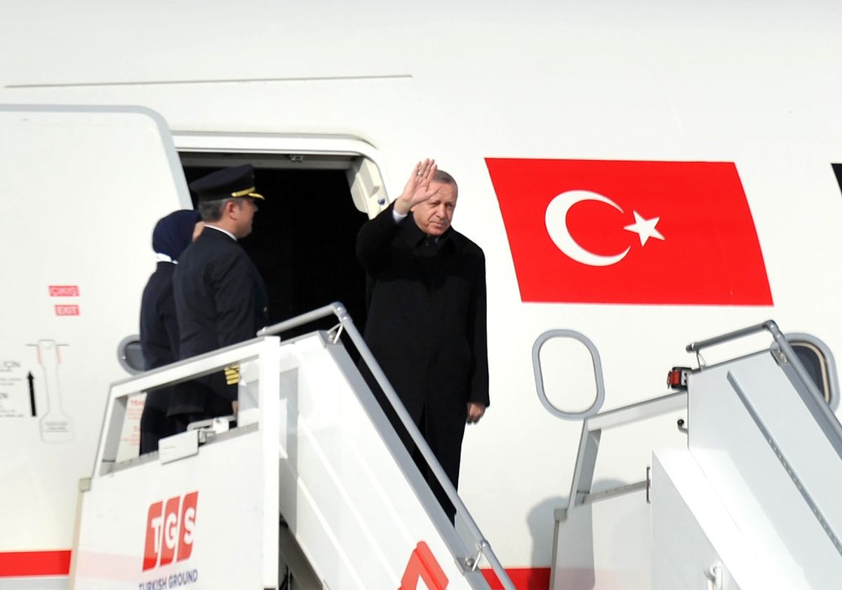 Erdoğan Rusya\'ya Gitti