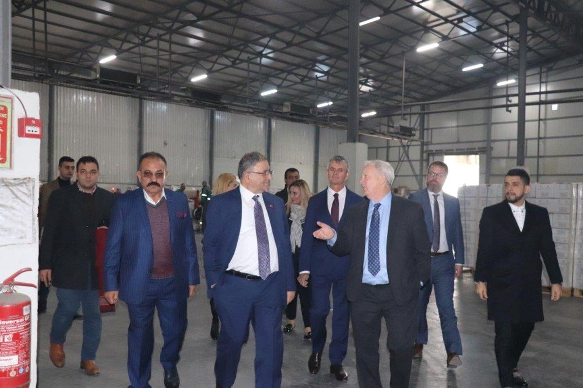 Kanada Tarım Bakan Yardımcısı Arbel A.Ş.\'yi Ziyaret Etti
