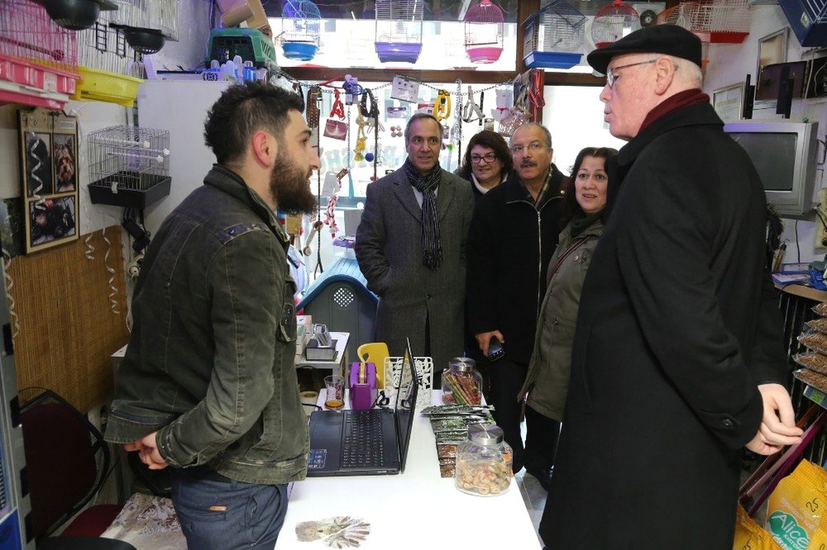 Kazım Kurt Arifiye Esnafını Ziyaret Etti