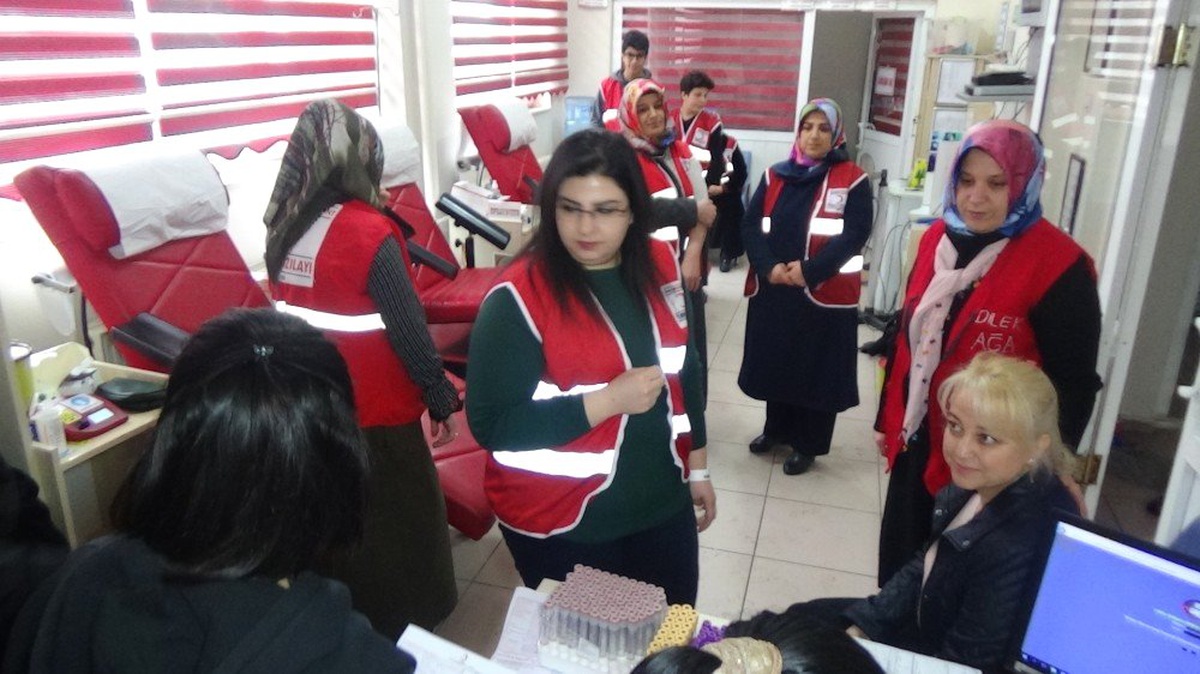 Muşlu Kadınlardan Kan Bağışı Kampanyasına Destek