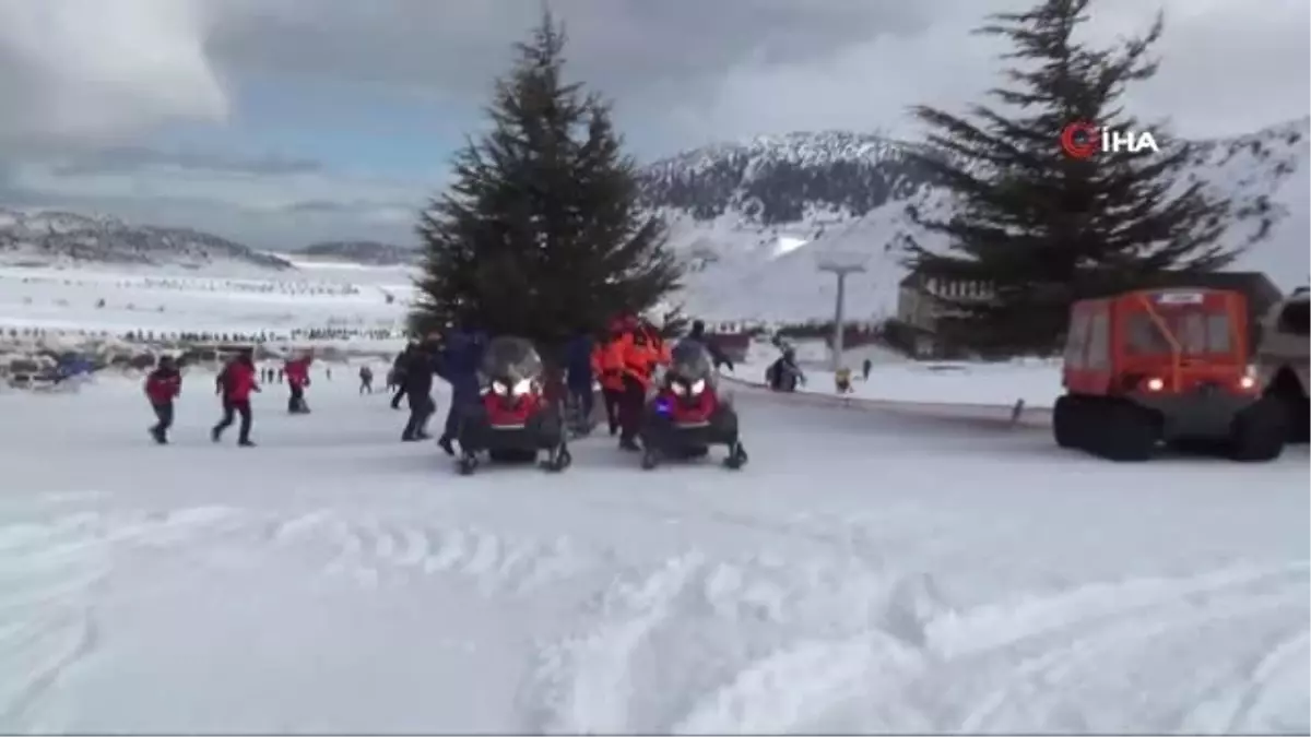 Olumsuz Hava Koşulları Tatbikatı Gerçeğe Dönüştürdü