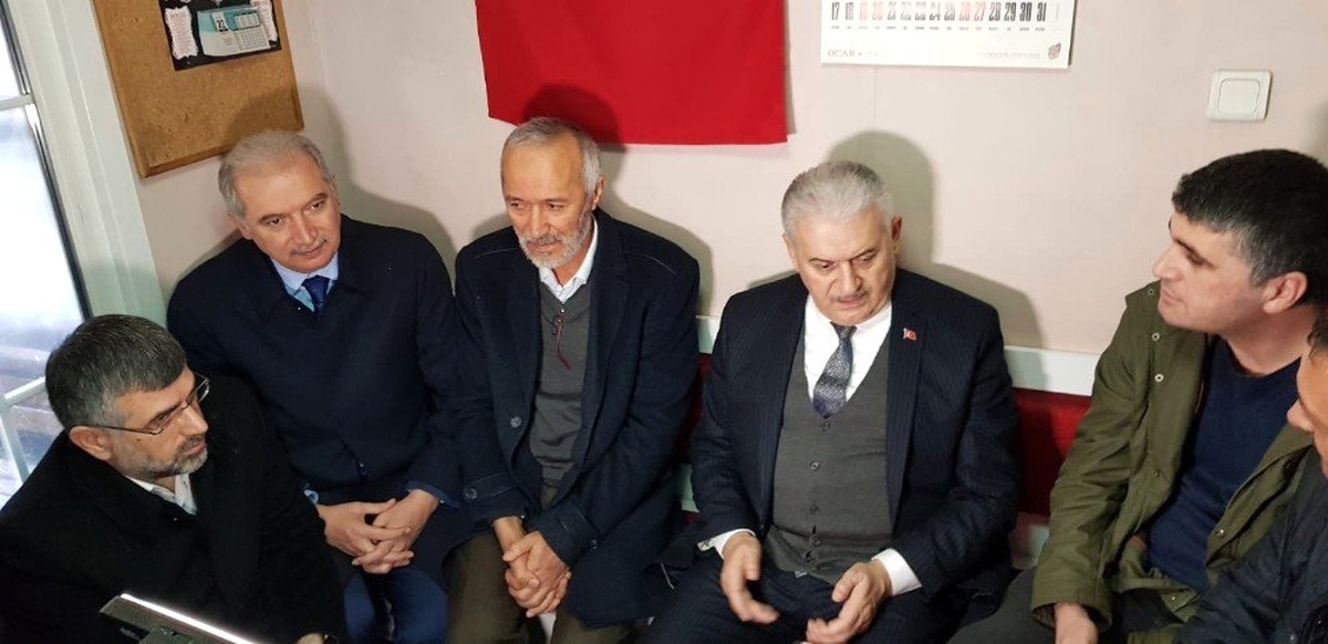 TBMM Başkanı ve AK Parti İstanbul Büyükşehir Belediye Başkan Adayı Binali Yıldırım Sultanbeyli\'de
