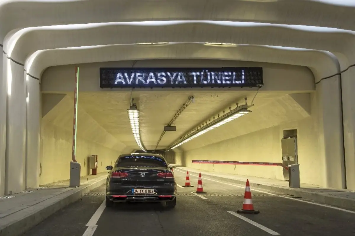 Avrasya Tüneli\'nden 2018\'de 17,5 Milyon Araç Geçti