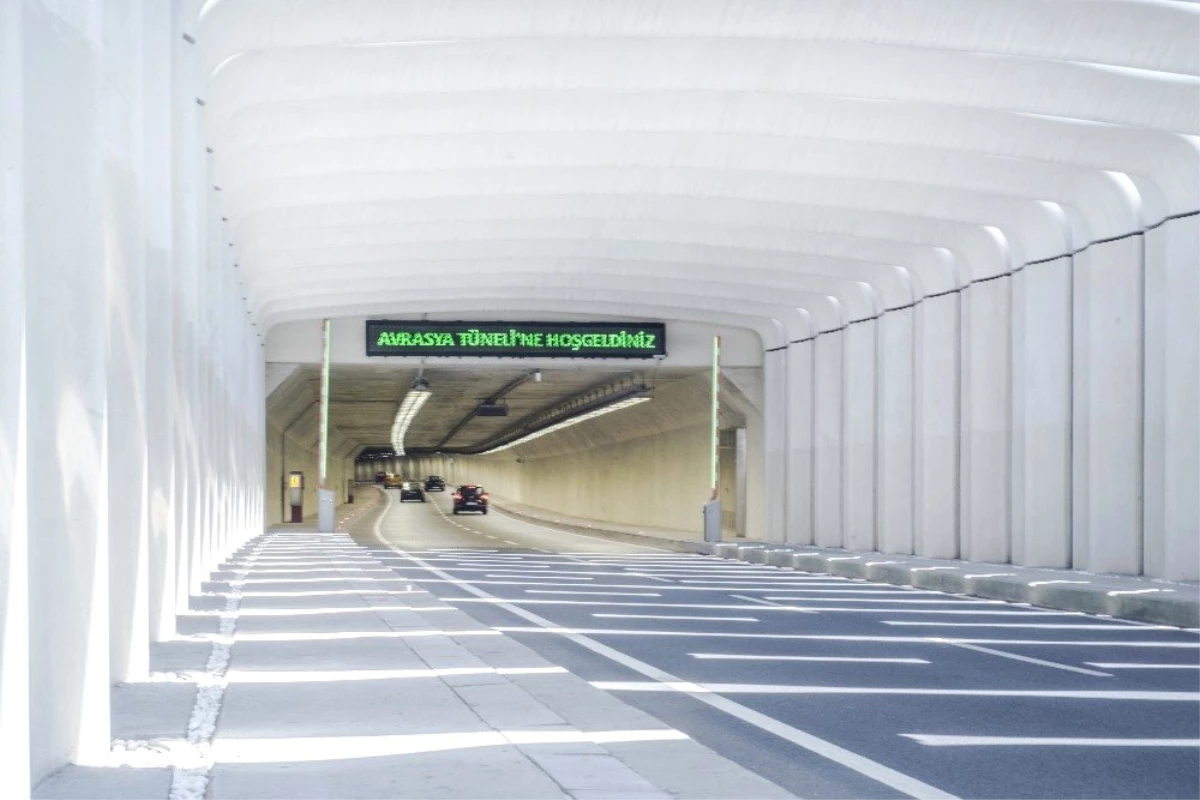 Avrasya Tüneli\'nden 2018 Yılında 17,5 Milyon Araç Geçti