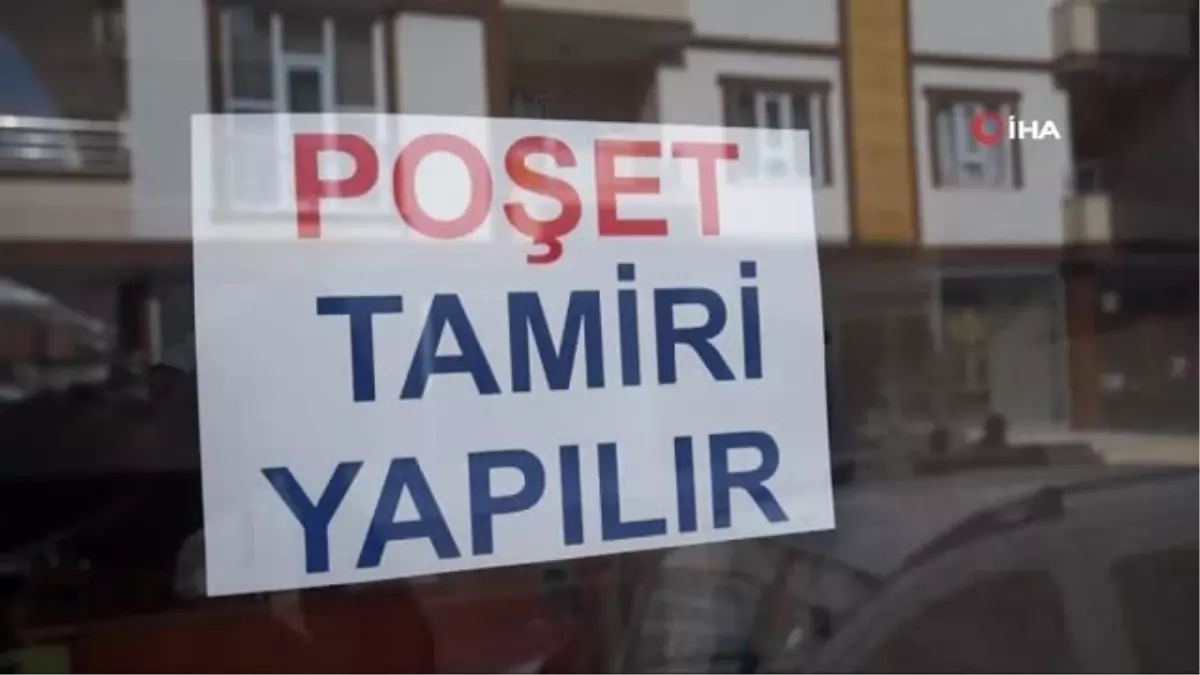 Batmanlı Terziden Poşet Tamiri