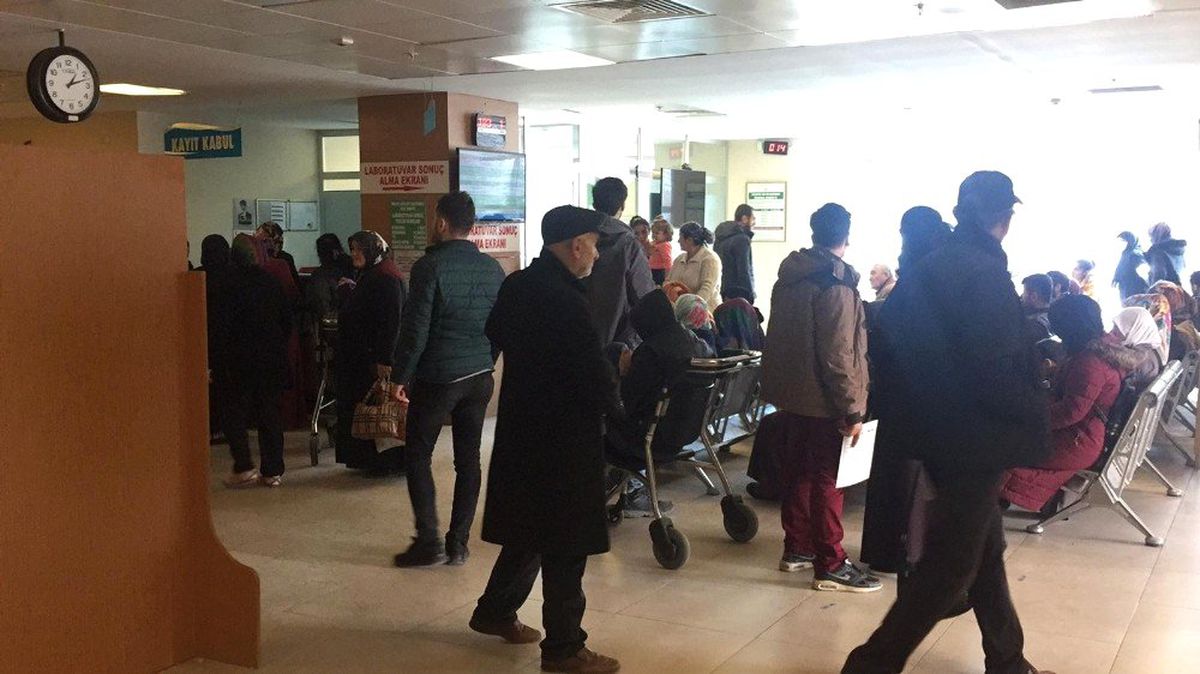 Bir Yılda 1 Milyon 78 Bin Kişi Hastaneye Gitti