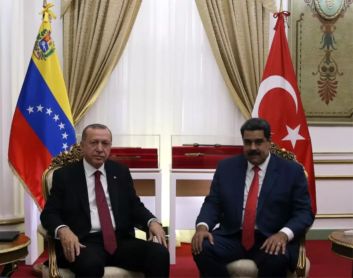 Erdoğan \'Maduro Kardeşim! Dik Dur, Yanındayız\' Dedi"