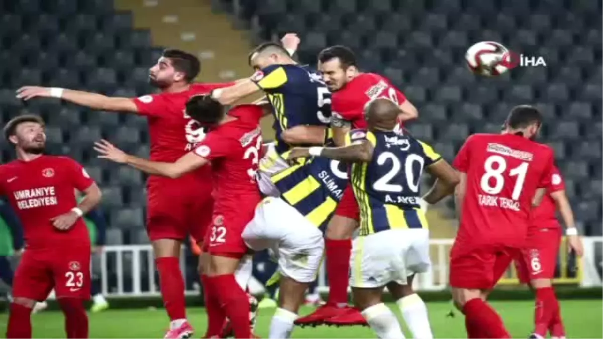 Fenerbahçe Kupaya Veda Etti