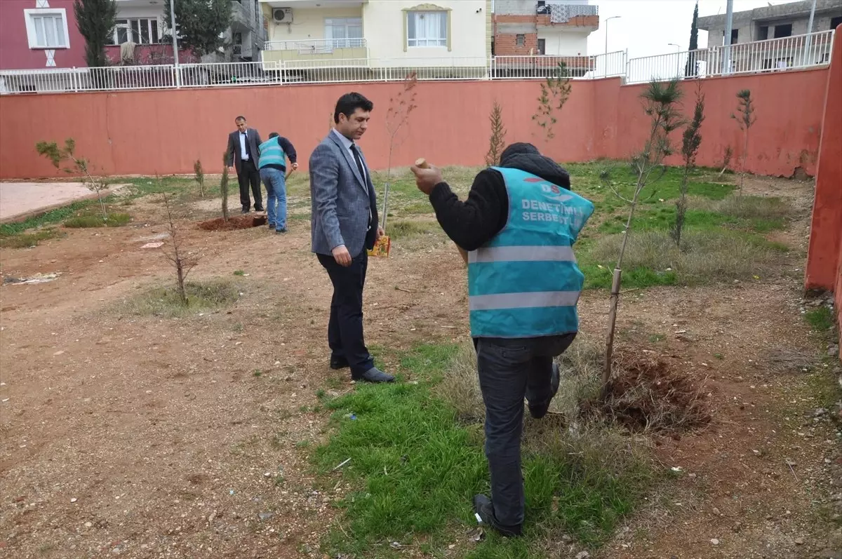 Hükümlüler Okul Temiz ve Tadilatında Görev Aldı