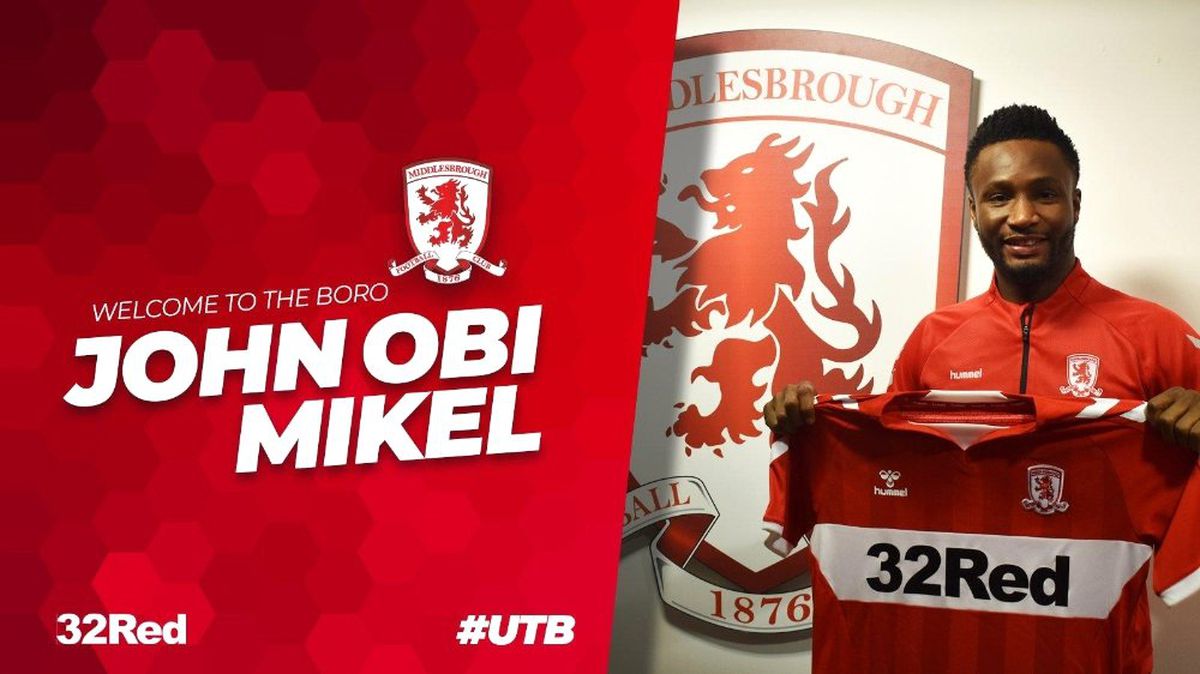 John Obi Mikel Middlesbrough\'da