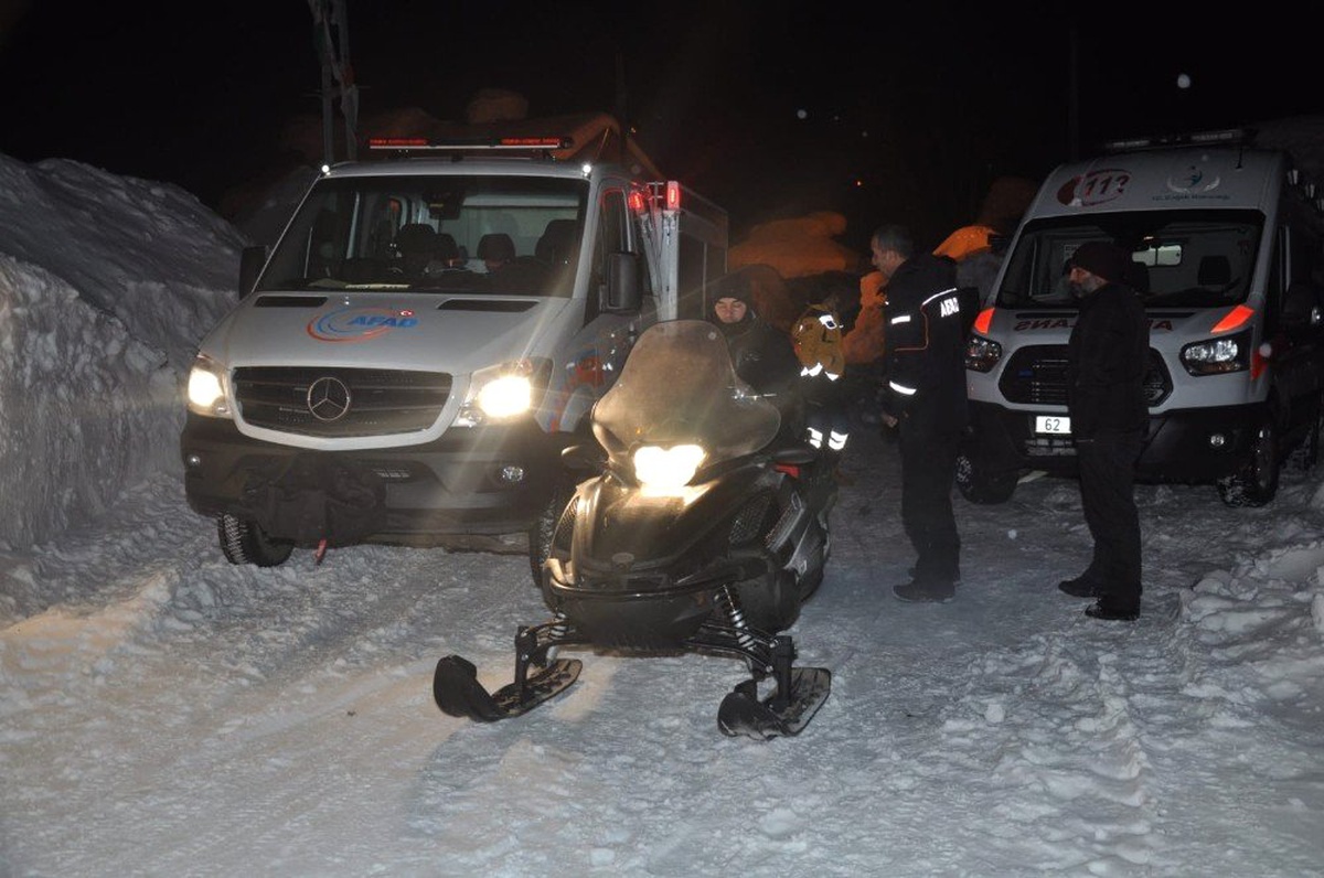 Kalp Hastasına Kar Motoru ile Ulaşıldı