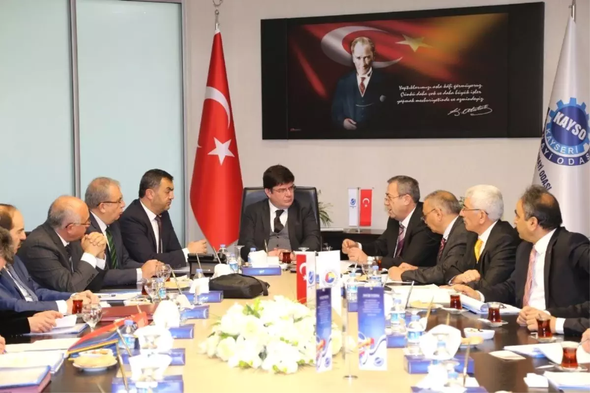 Kayseri İl İstihdam ve Mesleki Eğitim Kurulu Toplantısı Yapıldı