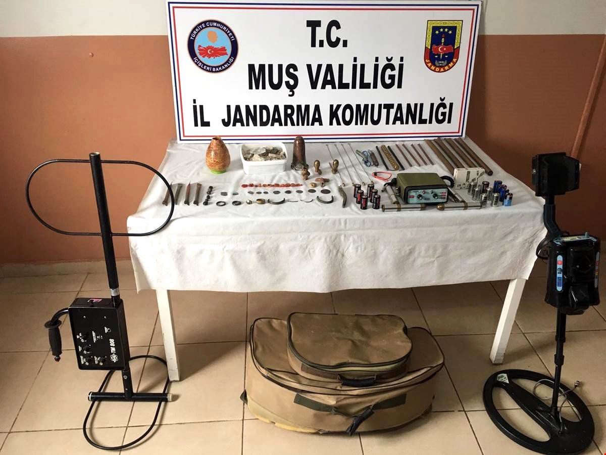 Muş\'ta Tarihi Eser Operasyonu