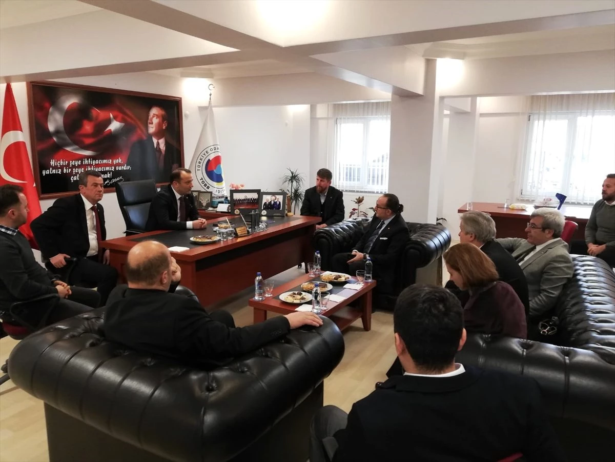 TOBB Başkan Yardımcısı Zeytinoğlu\'ndan Ziyaret
