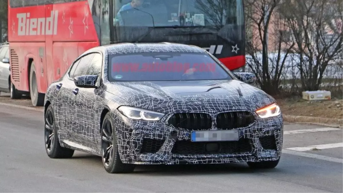 Bmw M8 Gran Coupe Kamuflajlı Olarak İlk Defa Kameralara Yakalandı