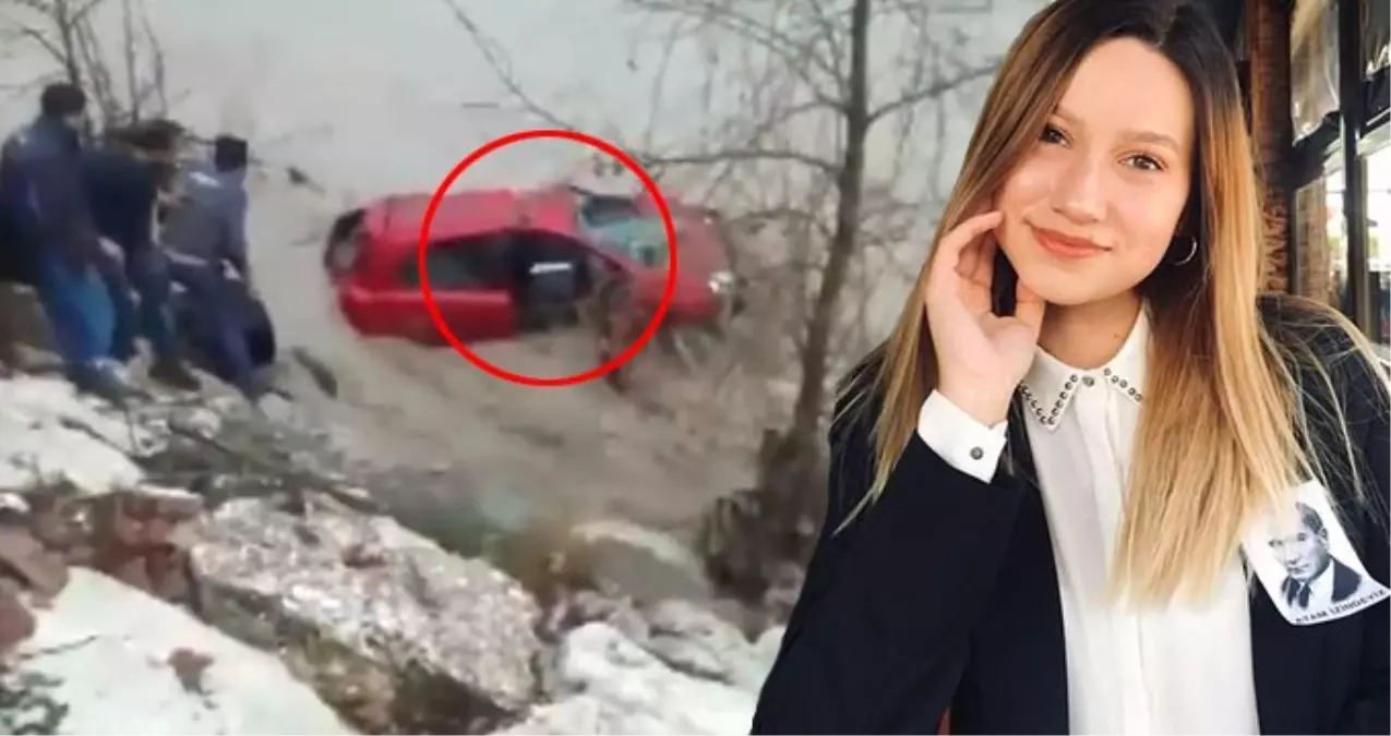 Hortumda Kaybolan Buse\'yi Aramaya Çalışan Vatandaş da Sel Sularına Kapıldı! Dehşet Anları Kamerada