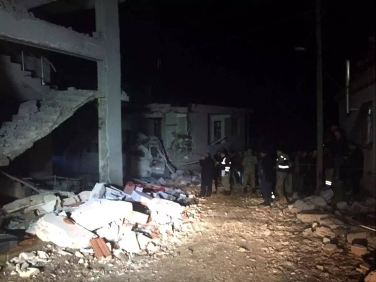 Hatay\'da bir evin kazan dairesinde patlama meydana geldi