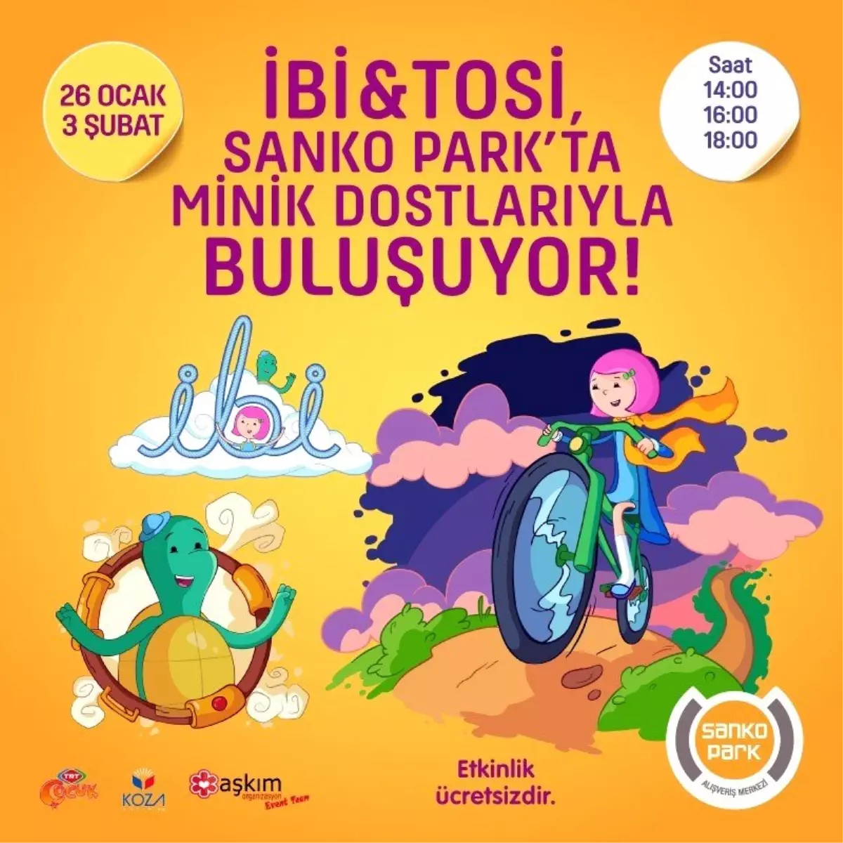 İbi ile Tosi Gaziantep\'te İlk Kez Sanko Park Avm\'de