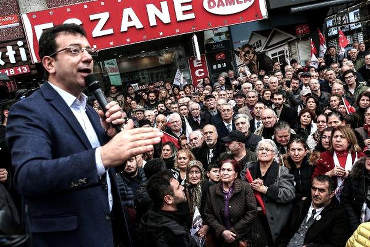 İmamoğlu\'ndan Bahçelievler\'de Esnaf Ziyaretleri