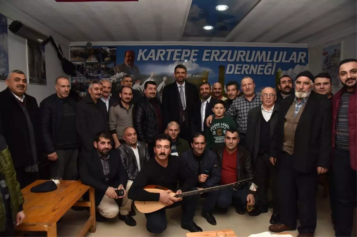 Kocaman, Erzurumlularla Buluştu