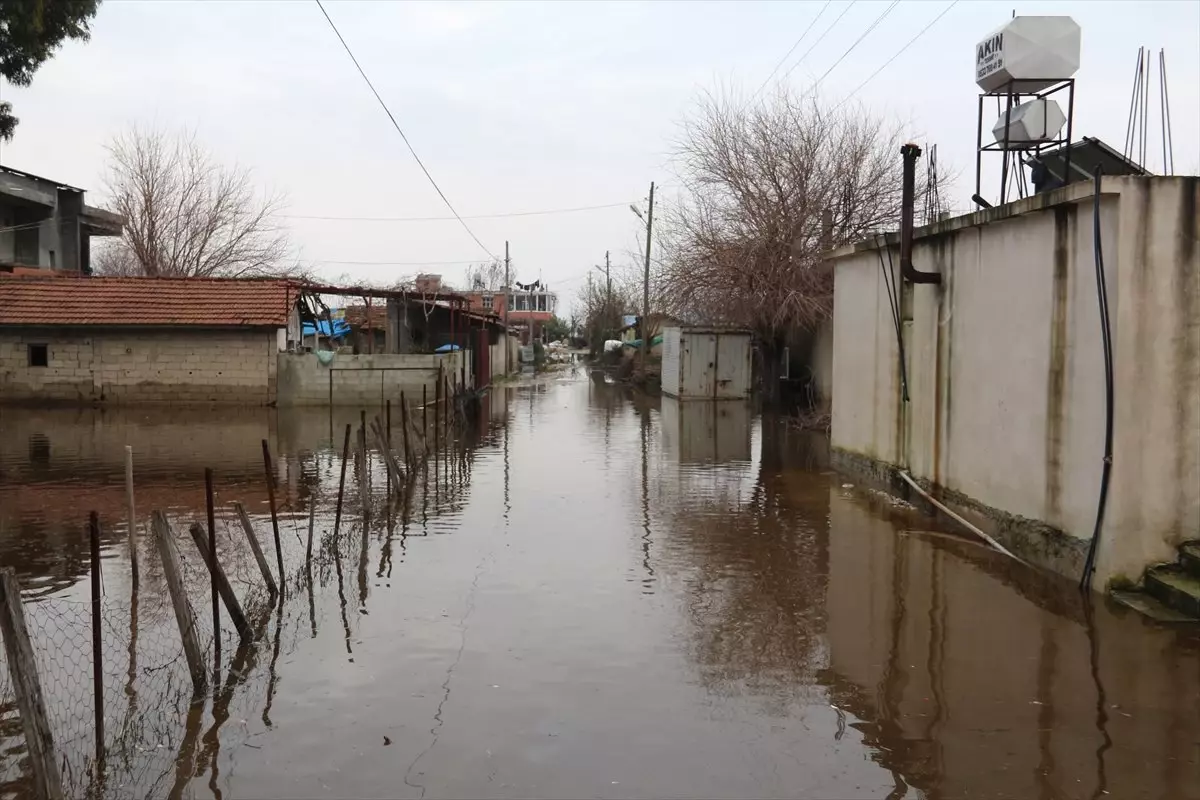 Sel Sularının Etkili Olduğu Amik Ovası\'nda Çalışmalar Sürüyor