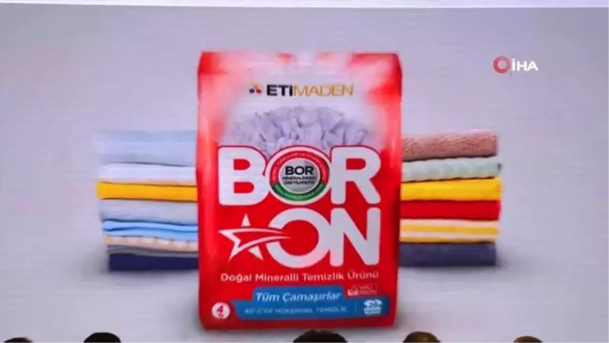 Türkiye\'nin \'Bor\'undan Türkiye\'nin Temizlik Ürünü: \'Boron\'